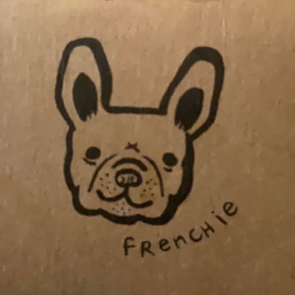 BFF Frenchie ceramic coaster - Picture 6 of 8